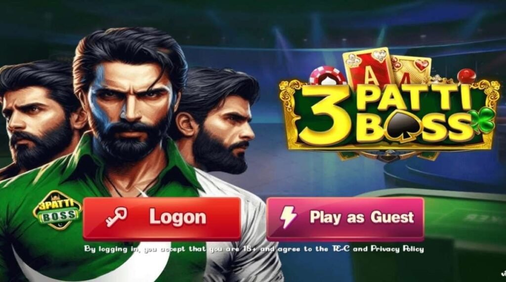 3 Patti Boss Welcome Screen